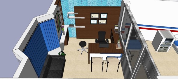 Healthy Heart Clinic Doctor Room 3D